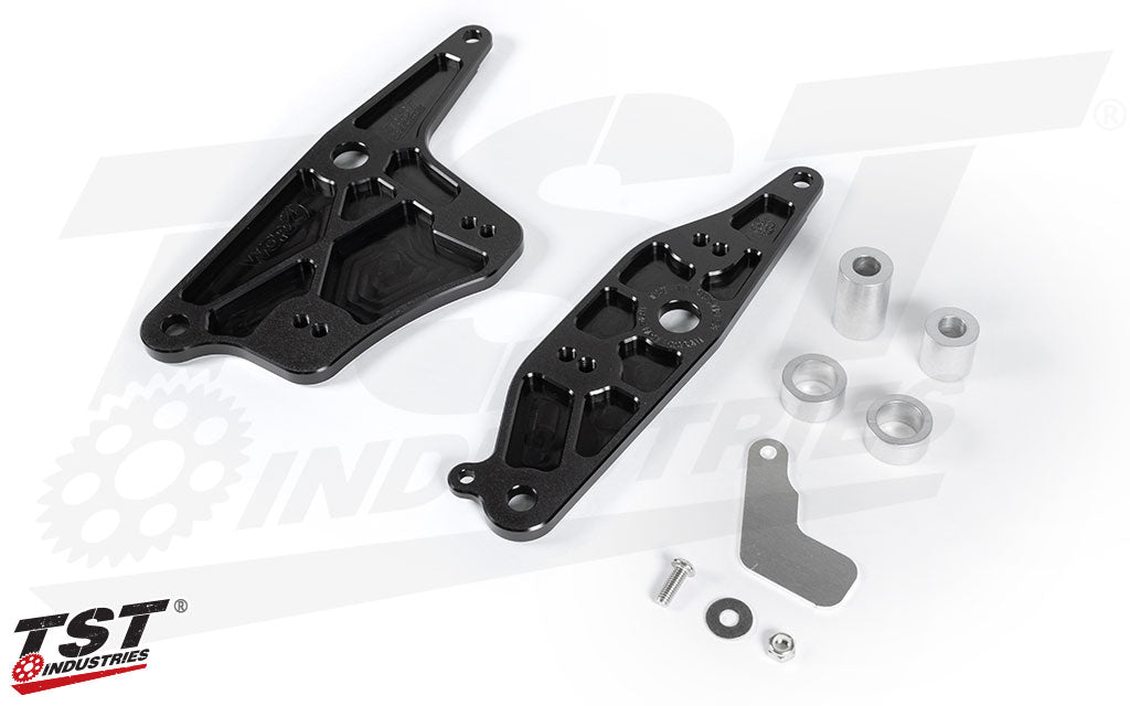 CNC machined from high grade aluminum.