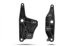 TST WORX Adjustable Rearset Bracket for Kawasaki Ninja 400 2018-2023 / Ninja 500 2024+