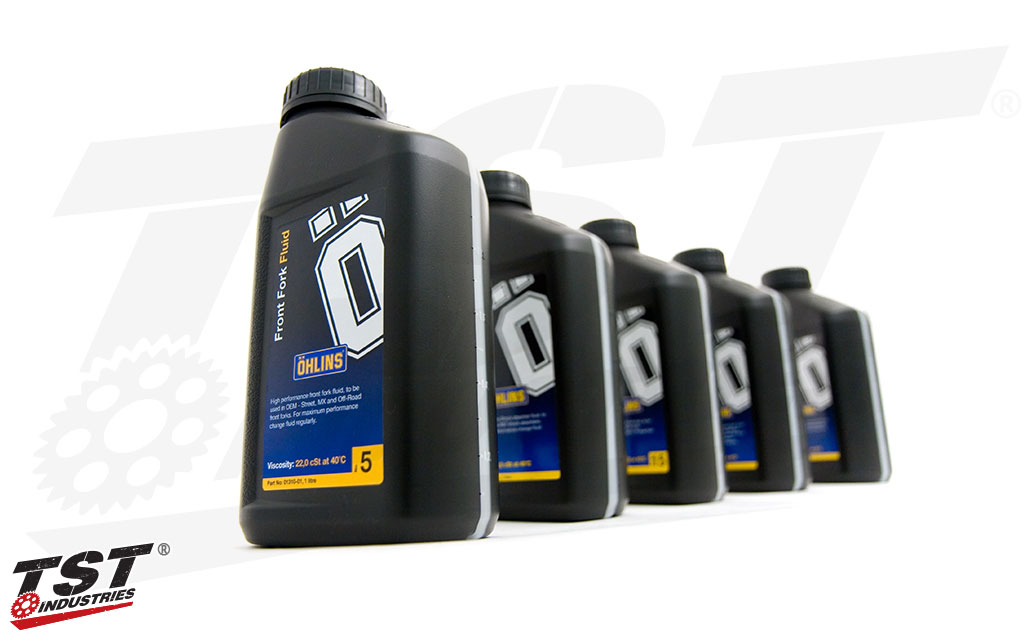Ohlins Road & Track Fork Oil - 1L Bottle.