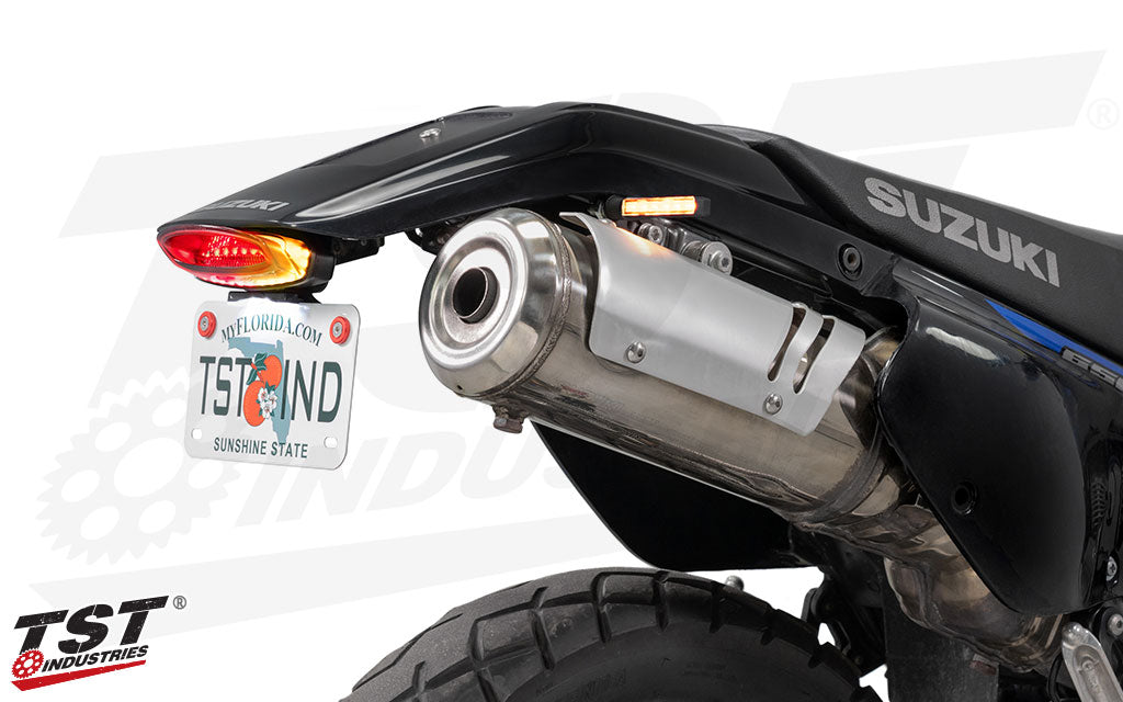 Rear Turn Signal Mounting Brackets | Suzuki DR650