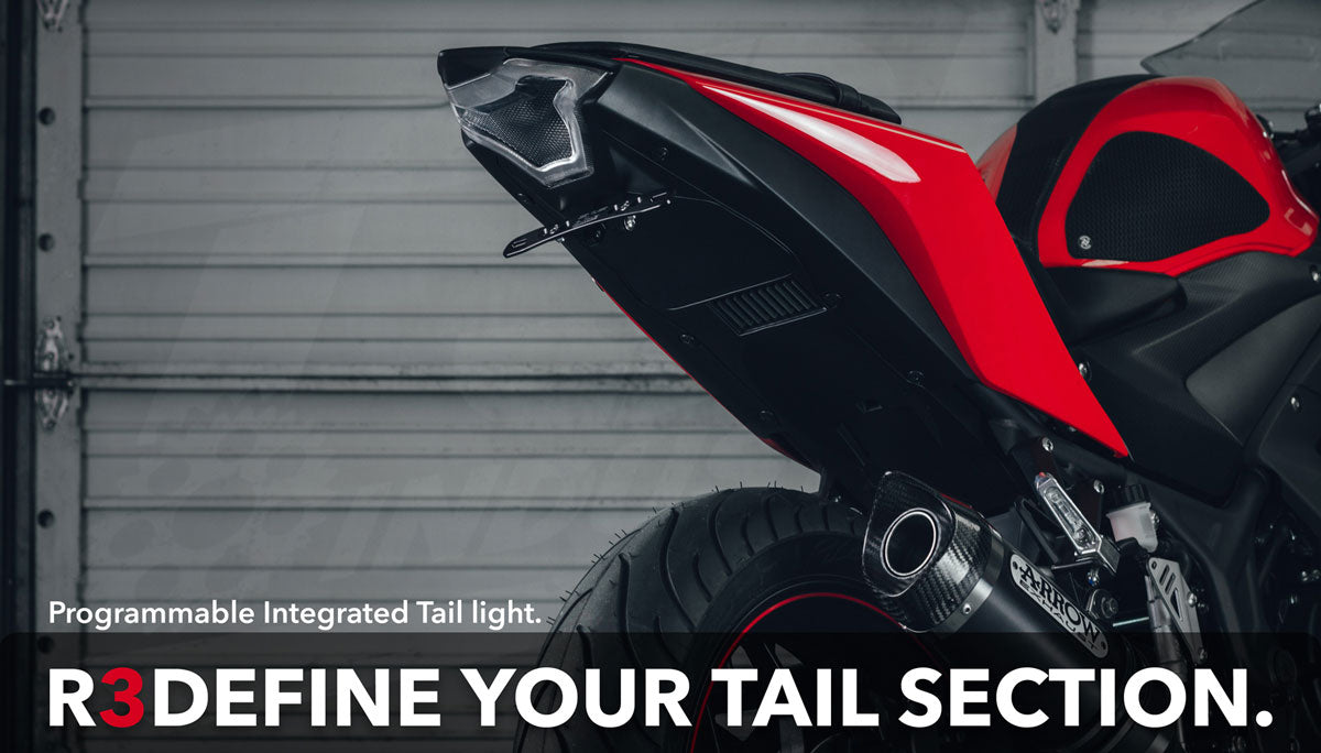 TST LED Integrated Tail Light | Yamaha YZF R3 / FZ-07