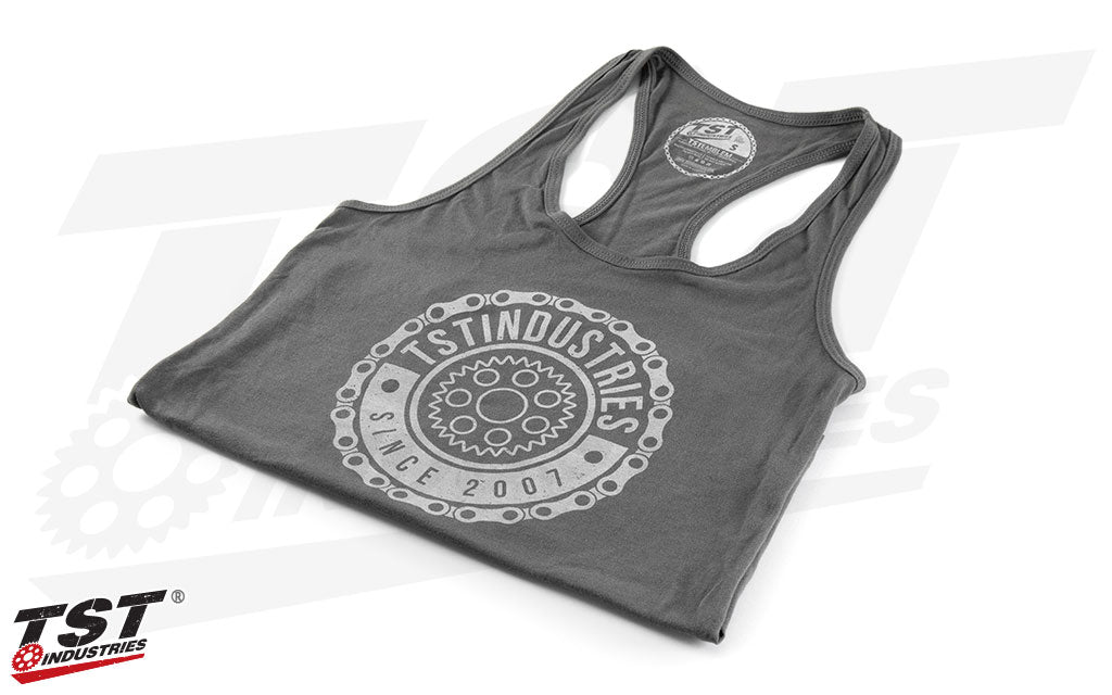 Grey TST Industries Emblem Women's Tank Top.