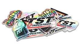 TST Industries | Holographic Sticker Pack