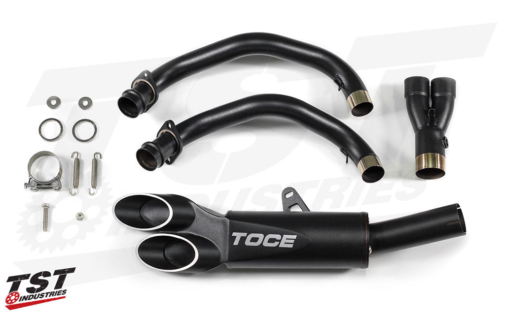 Toce Razor Tip Full Exhaust | Yamaha FZ-07 / MT-07