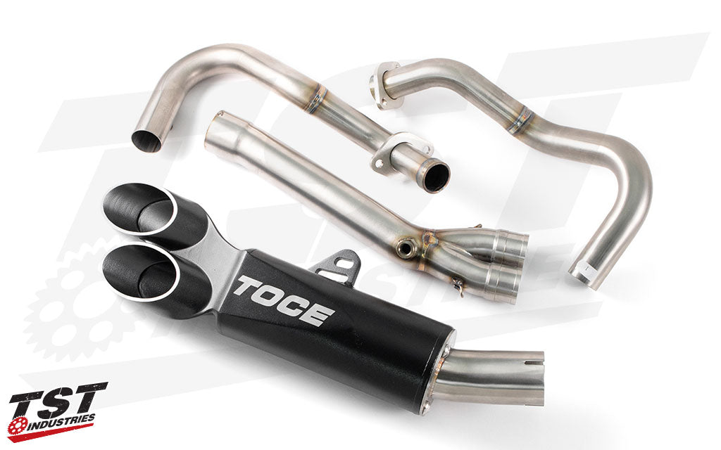 Toce Full System Exhaust | Kawasaki Ninja 400