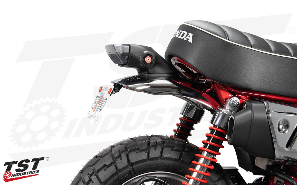 Trim down the bulk on the back of your Honda Monkey.