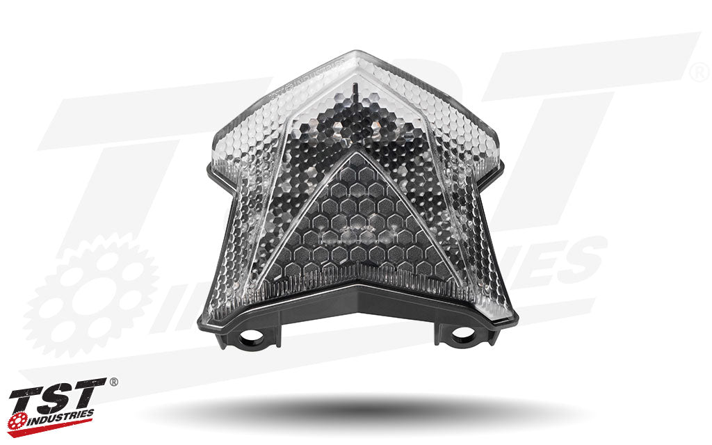Clear TST LED Programmable and Sequential Integrated Tail Light for Kawasaki Z900 2017-2024