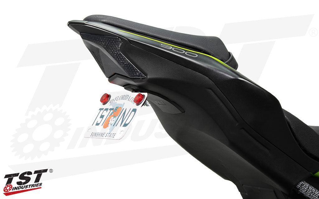Give your Kawasaki ZH2 a rear tail makeover with TST Industries.