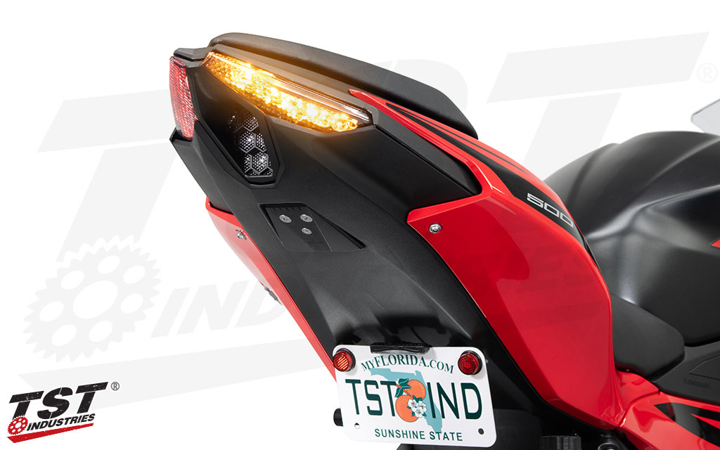 TST テールライト Kawasaki ZX、Ninja Integrated Programmable Tail Light | Kawasaki ZX10R 2016-2020