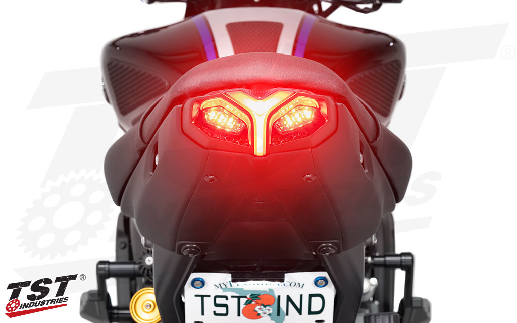 TST LED Integrated Tail Light | Yamaha MT-09 2021-2023