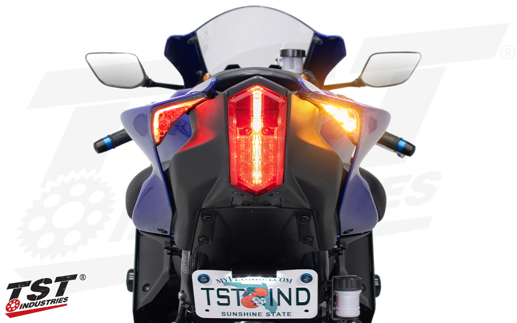 TST Sequential Integrated Tail Lights | Yamaha YZF-R7 2022-2025
