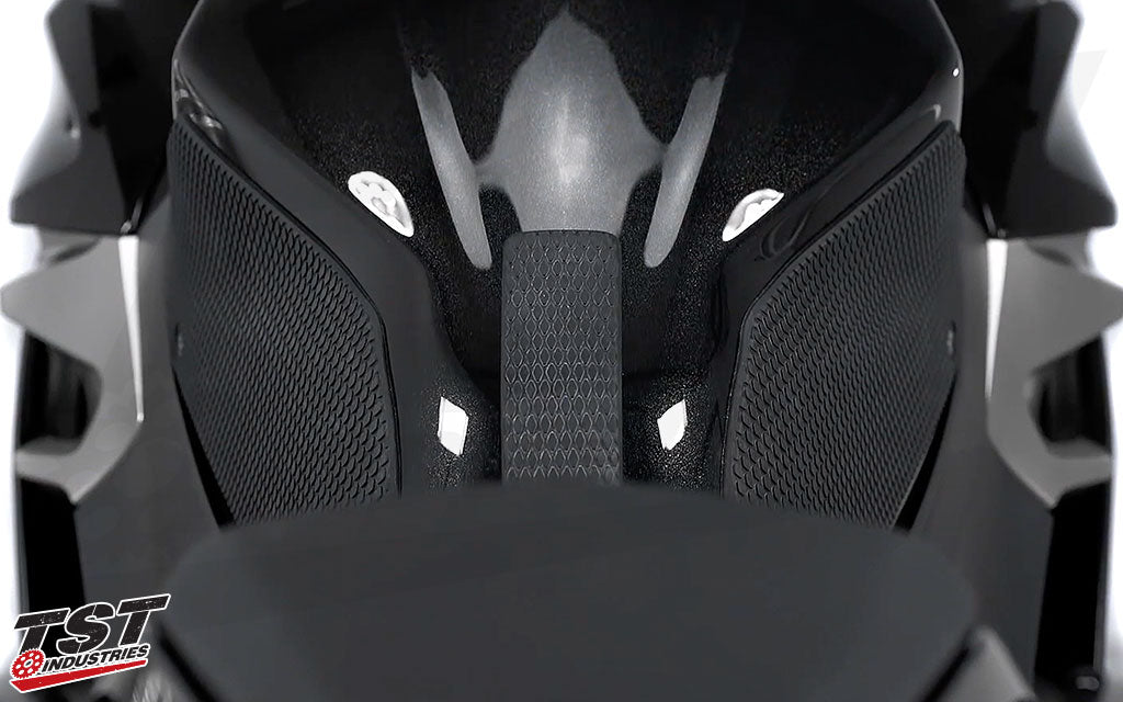 Protect your paint while also improving rider control with the Ninja 400 / Z400 TechSpec Tank Grips.