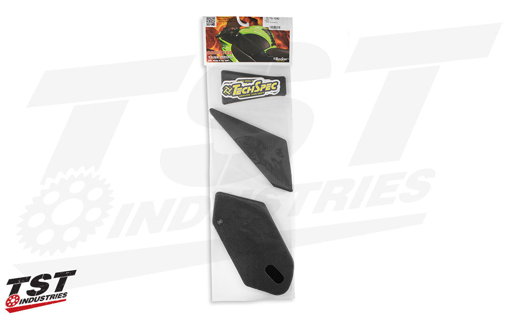TechSpec Gripster Tank Grips | Kawasaki Ninja 400 / Z400 / Ninja