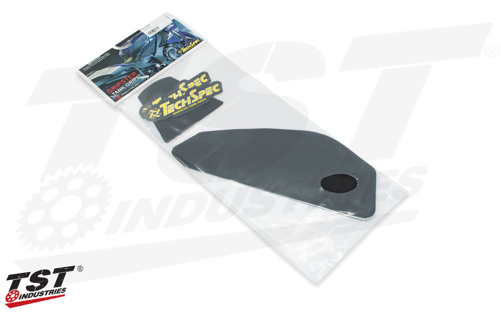What's included in the TechSpec Gripster Tank Grips for Yamaha YZF-R7 2022-2025 - XL2