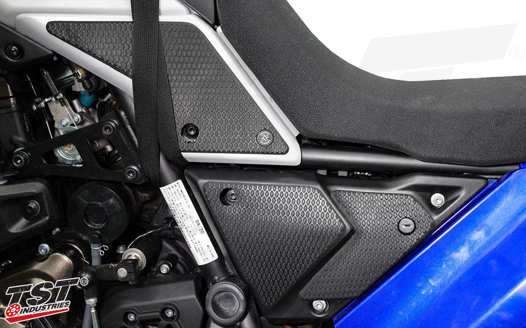 TSG プロテクター　S/M ZX6R. Kawasaki 2013+ | Protector & Grips Tank Gripster TechSpec サイズ　ブラック ウェア