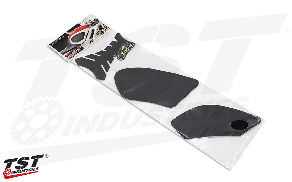 TechSpec Gripster Tank Grips & Protector | 2013+ Kawasaki ZX6R.