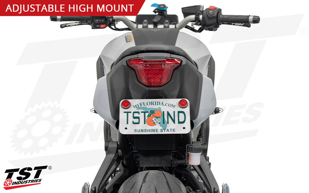 Ditch the MT-07 stock bulk with a tail tidy from TST Industries.