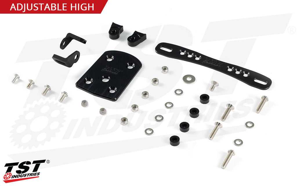 TST Elite-1 High Mount Fender Eliminator for Kawasaki ZX6R 2019+