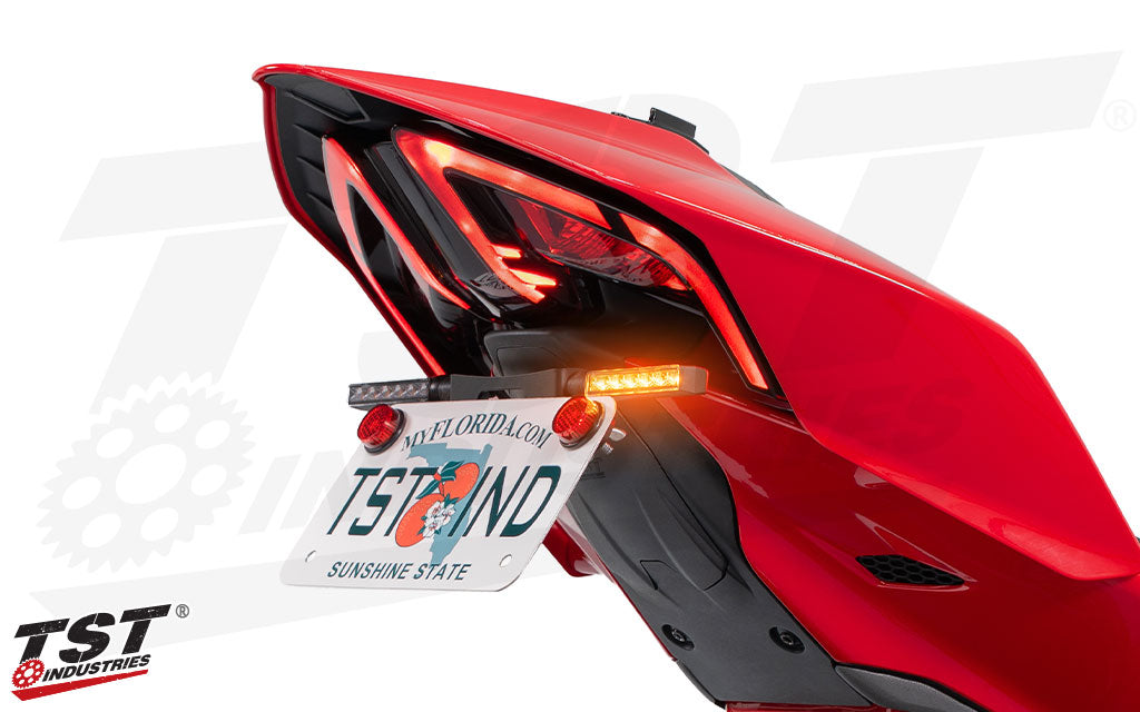 TST Top Mount LED Turn Signal Kit for Select Ducati Motorcycles