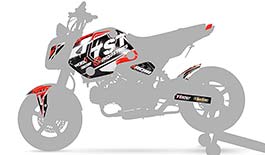 TST Industries Livery Graphics Kit for Honda Grom 2022-2024
