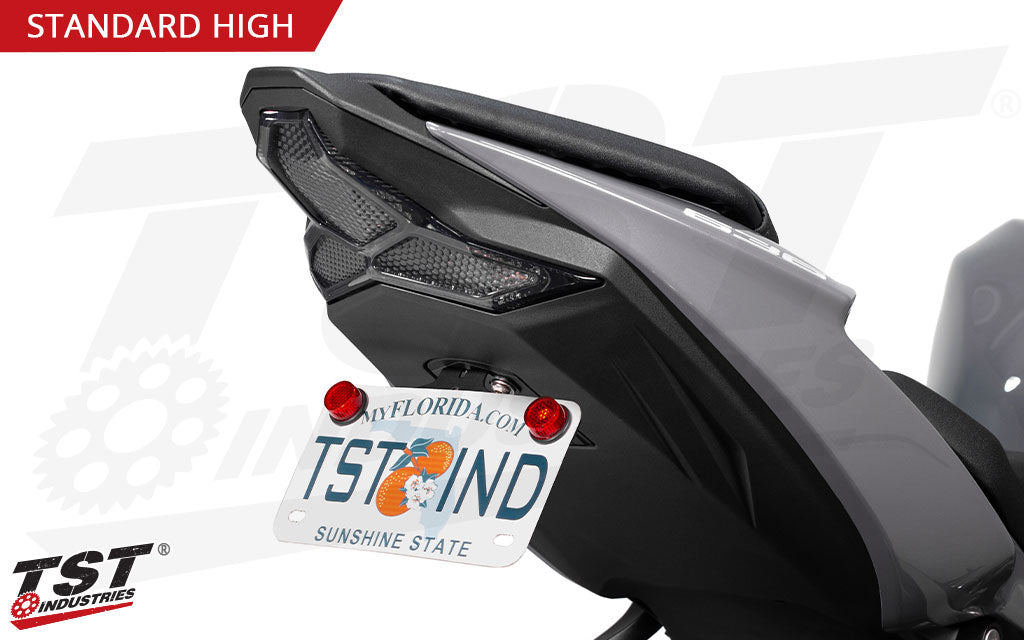 TST Elite-1 High Mount Fender Eliminator for Kawasaki ZX6R 2019+