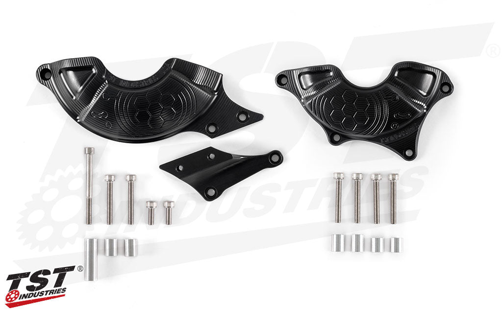 TST Engine Case Cover Protectors for Yamaha MT-03 2020+