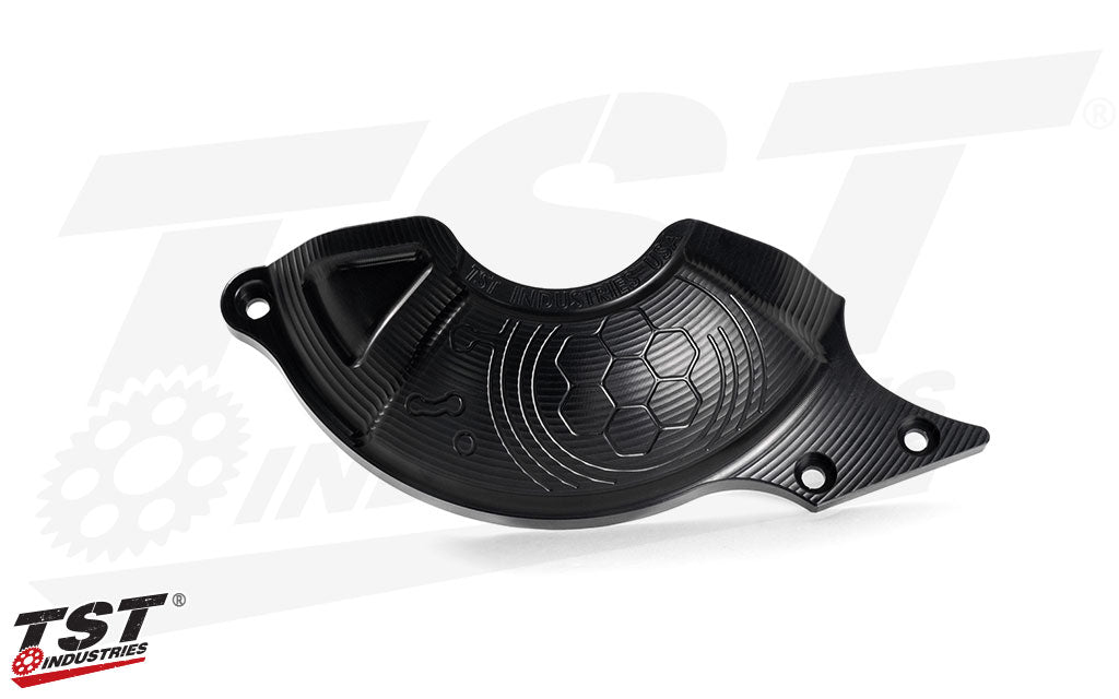 CNC machined from 6061 billet aluminum with a durable black anodized finish.