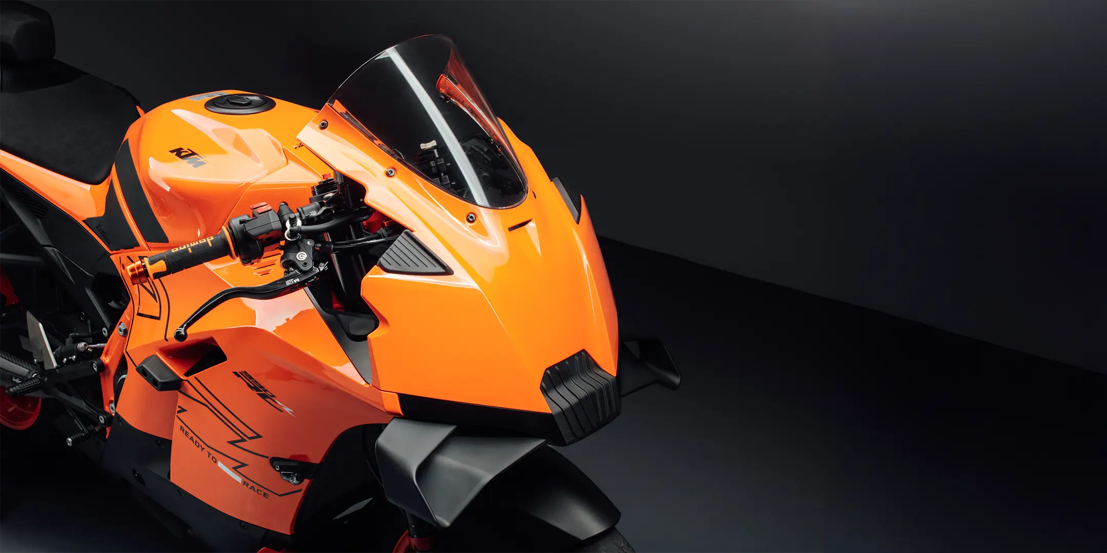 KTM 990 RC R 2026 with TST Industries parts.