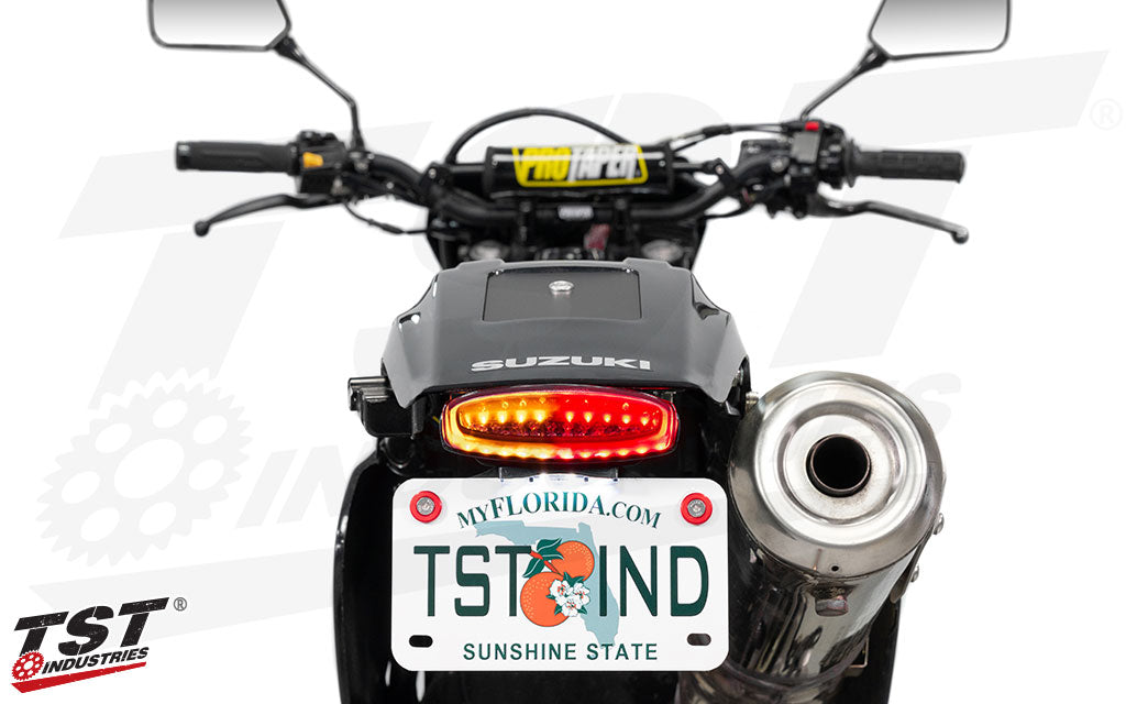 TST LED Integrated Tail Light & Fender Eliminator System for Suzuki DR650 SE / S 2001+