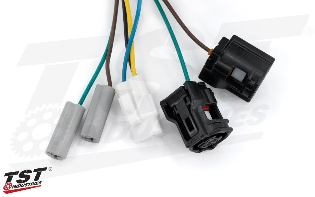 Harness Features OEM Style Connectors For A Simple Plug-And-Play Installation.