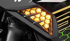 TST Nexus LED Front Turn Signals for Kawasaki Ninja 500 2024+