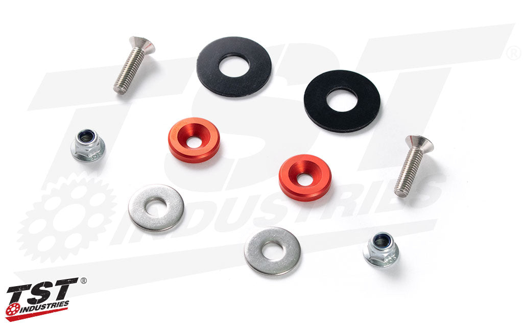 What's included - Red kit shown.