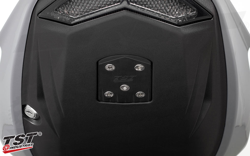 Crafted from CNC machined aluminum with a durable black anodized finish.