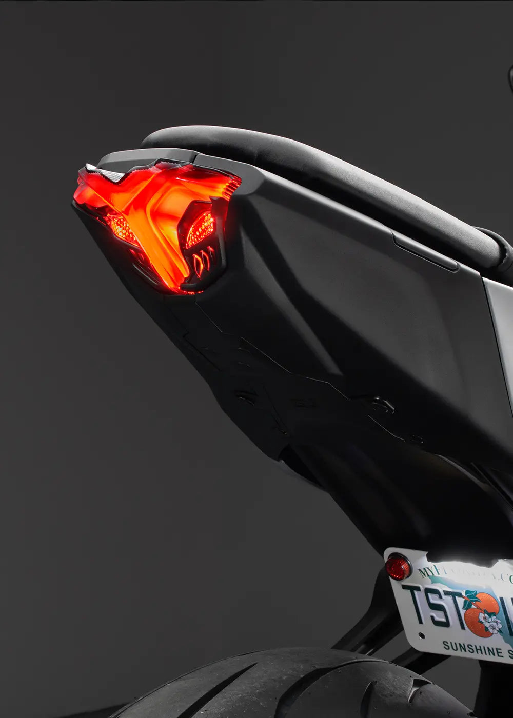 2025+ Yamaha MT-07 LED Integratd Tail Light from TST Industries.