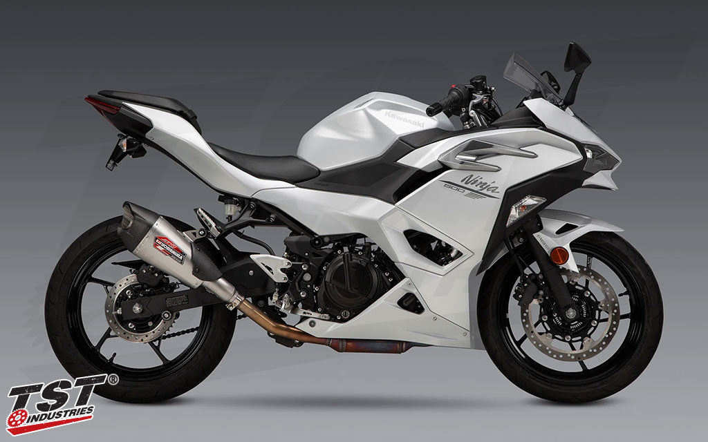 ヤマカツインパクト② Yoshimura AT2 Slip-On Exhaust | Kawasaki Ninja 500