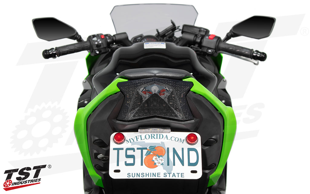 TST LED Integrated Tail Light | Kawasaki Z650 / Ninja 650 2017-2019