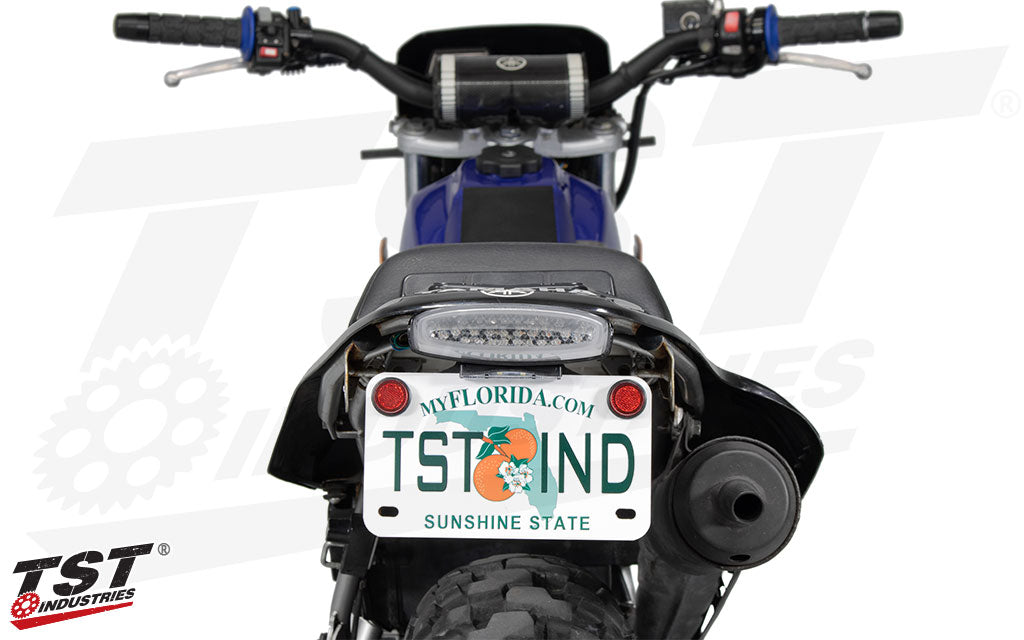 Eliminate the bulky stock components and replace them with a high-quality tail tidy kit from TST Industries.