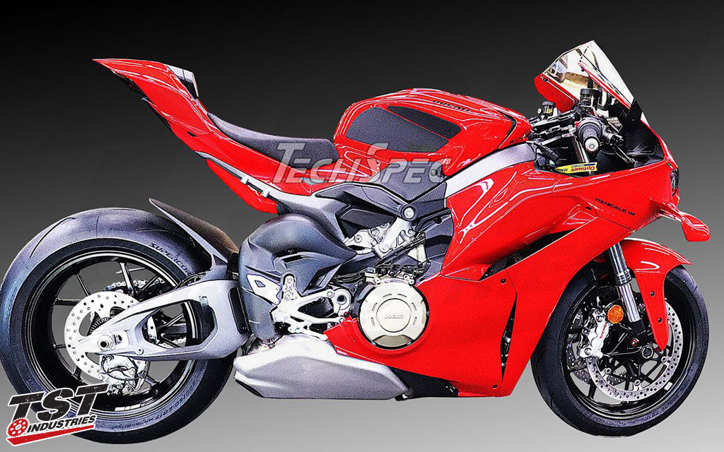 TechSpec Gripster Tank Grips | Ducati Panigale / Streetfighter V4