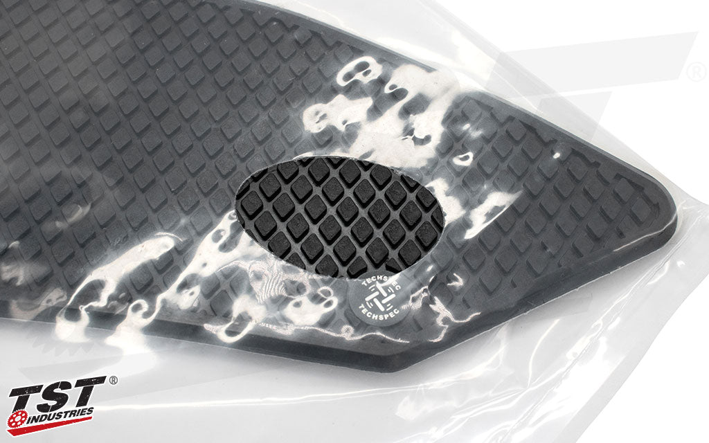 TechSpec Gripster Tank Grips & Protector | 2013+ Kawasaki ZX6R.