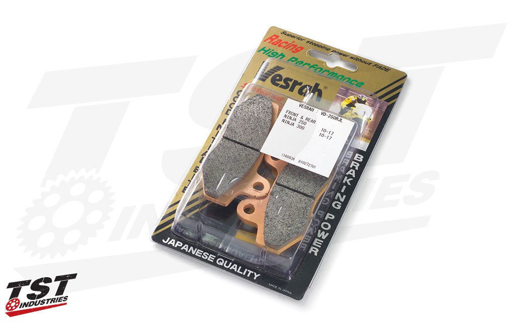Vesrah RJL Brake Pads for Kawasaki Ninja 250R / 300