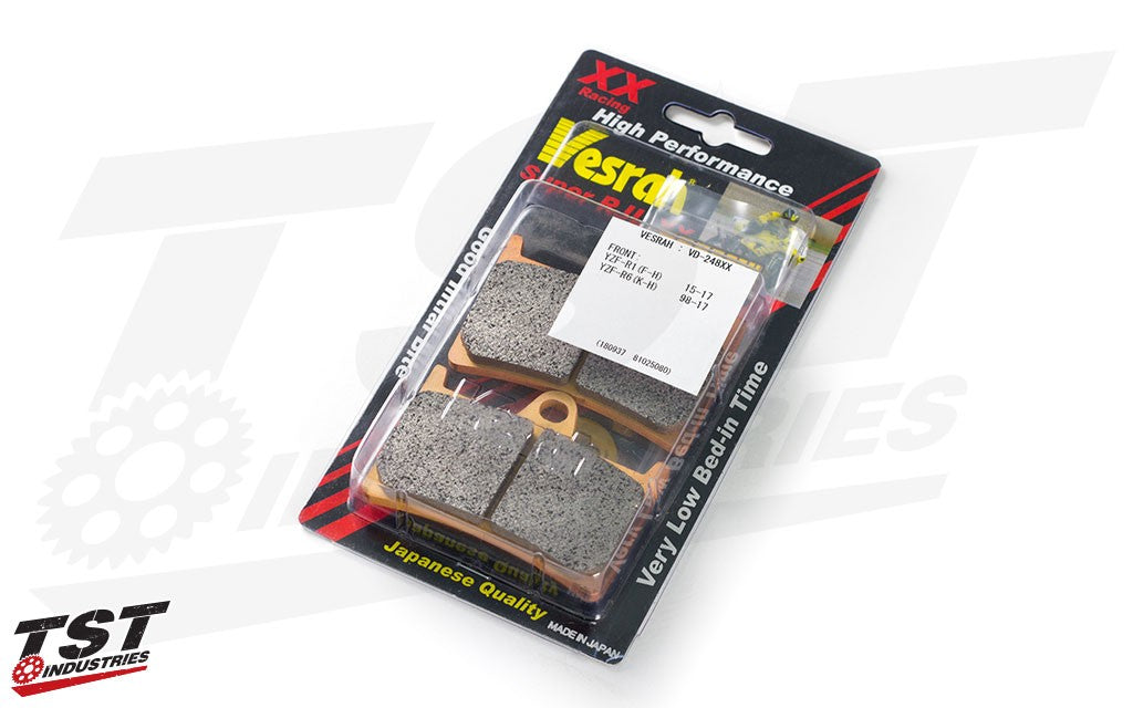 Vesrah SRJL XX Front Brake Pads | Select Yamaha Motorcycles