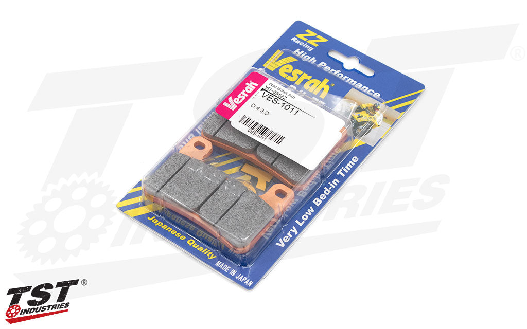 Vesrah RJL ZZ Front Race Brake Pads | Kawasaki Motorcycles