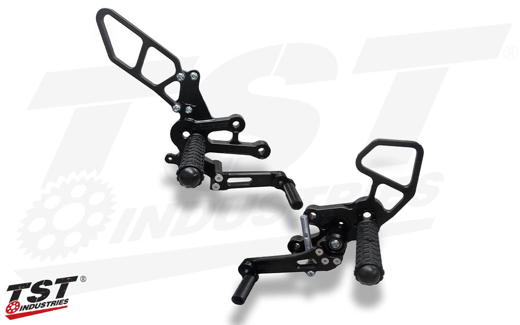 Woodcraft Adjustable Rearsets for Suzuki GSX-8S 2023+ / GSX-8R 2024+ - Standard Shift