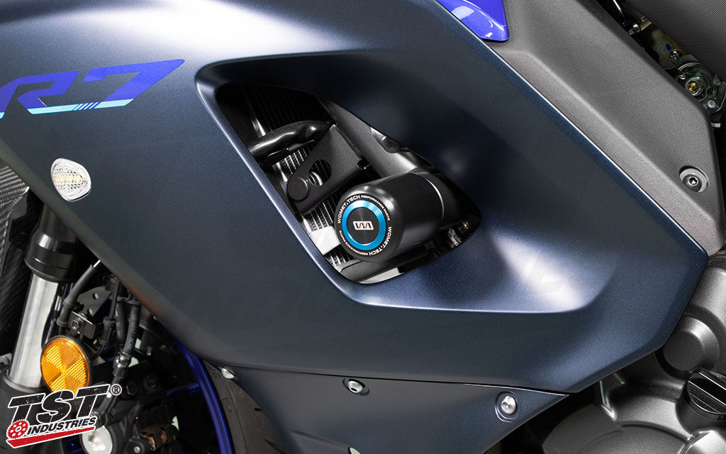 Womet-Tech Frame Sliders | Yamaha FZ-07, MT-07, XSR700, R7