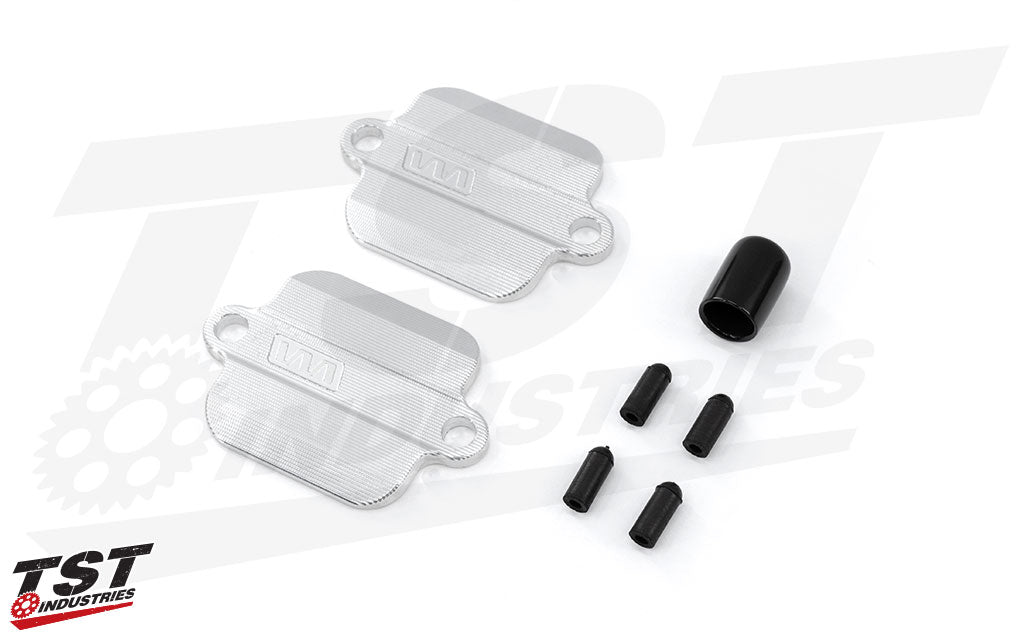 Womet-Tech Smog Block Off Plates | Kawasaki ZX-4RR / ZX-4R