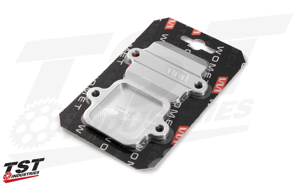 What's included when you purchase the Yamaha smog block off plates