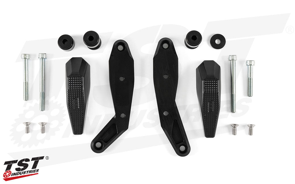 What's included in the Evos Edition Frame Slider Kit from Womet-Tech.