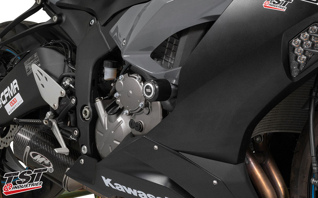 Womet-Tech Frame Sliders | Kawasaki ZX6R 2019-2023