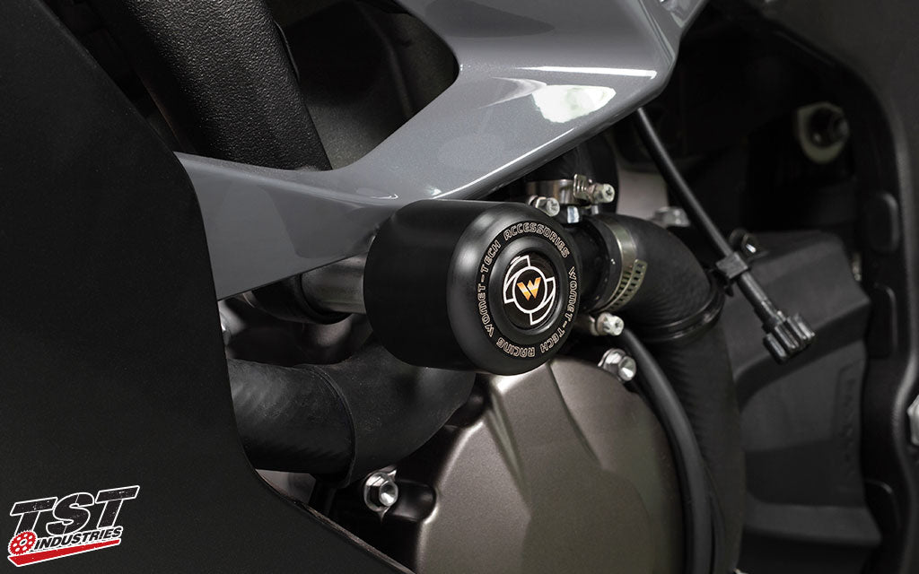 Womet-Tech Frame Sliders | Kawasaki ZX6R 2019-2023