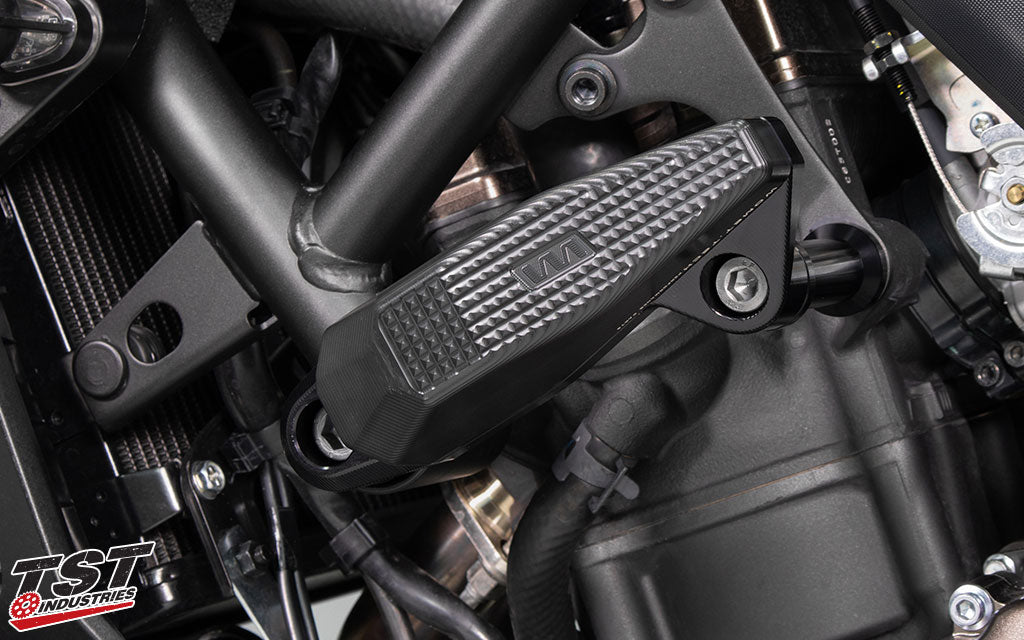 Womet-Tech Evos Frame Sliders | FZ-07 / MT-07 / XSR700